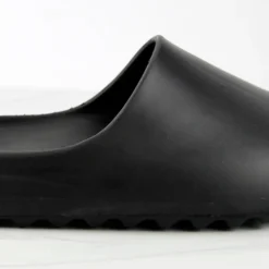 Agency 01 Womens Horizontal Grooved Outsole Slides -sbwshoes shop Agency01Black 2