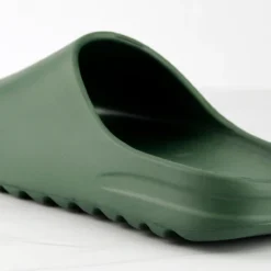 Agency 01 Womens Horizontal Grooved Outsole Slides -sbwshoes shop Agency01Olive 3