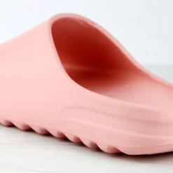 Agency 01 Womens Horizontal Grooved Outsole Slides -sbwshoes shop Agency01Pink 3