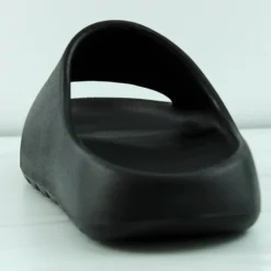 Bamboo Agency 04 Womens Horizontal Grooved Outsole Slides -sbwshoes shop Agency04Black 3