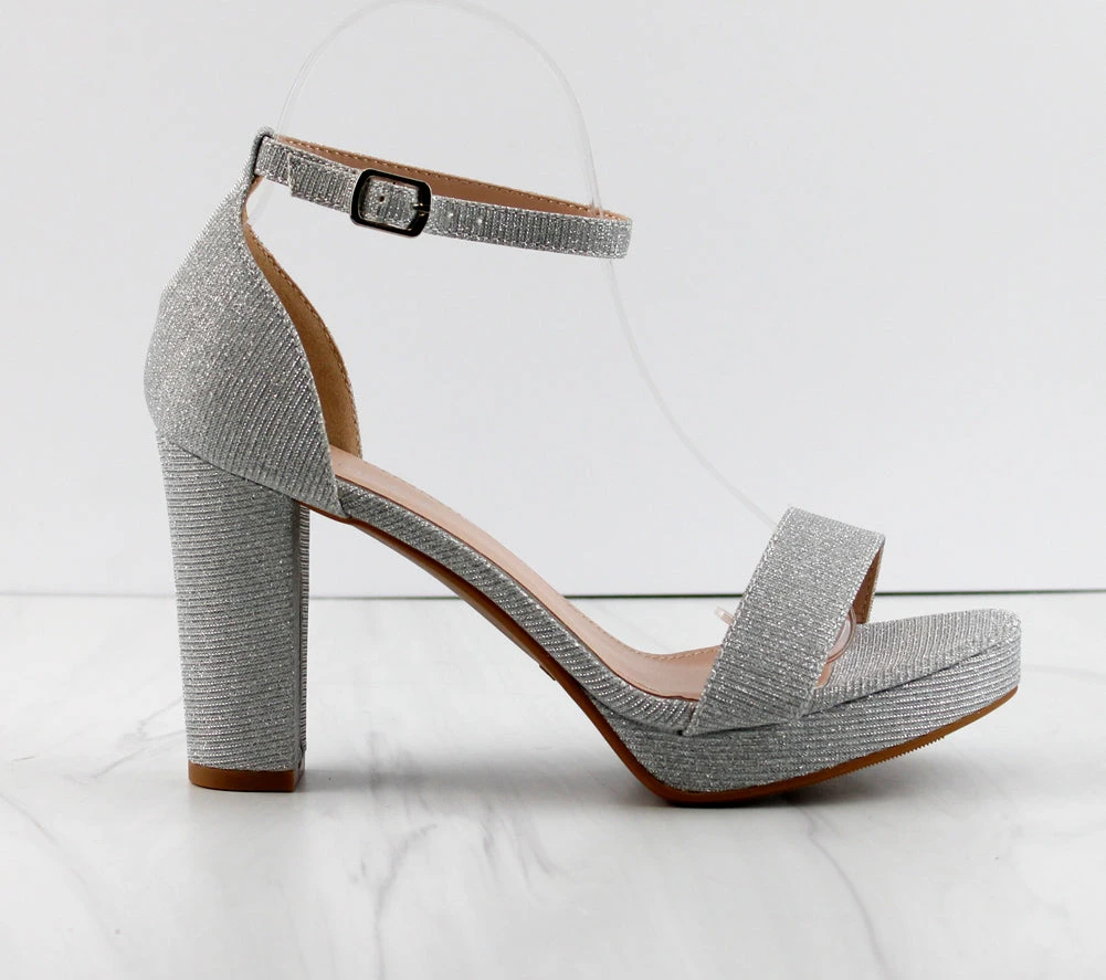 Asia-1 Womens High Heeled Ankle Strap Dress Heels 5 Asia-1 Womens High Heeled Ankle Strap Dress Heels - Image 5