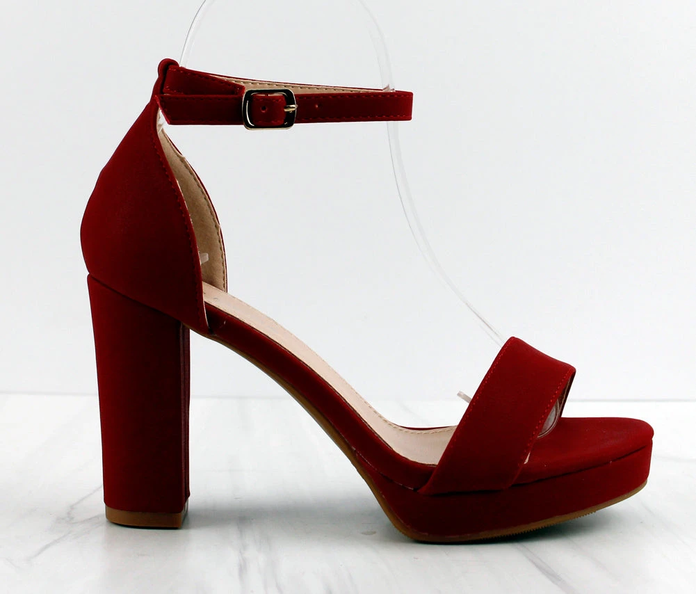 Asia-1 Womens High Heeled Ankle Strap Dress Heels 11 Asia-1 Womens High Heeled Ankle Strap Dress Heels - Image 11