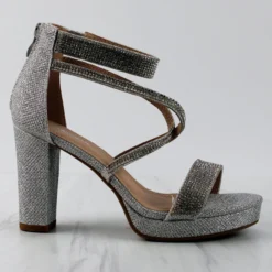 Asia 66 Women's Cross Strapped Platform Heeled Sandals -sbwshoes shop Asia 66 3