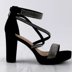 Asia 66 Women's Cross Strapped Platform Heeled Sandals -sbwshoes shop Asia 66 6