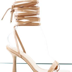 Bali 3 Womens Thin Strap Wrap Up Stiletto Sandals -sbwshoes shop Bali3 5