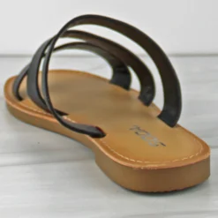 Cala Women's Triple Band Slip On Sandals -sbwshoes shop Cala 3