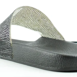 Circle 100 Womens Wide Rhinestone Strap Slip On Sandals 17 Circle 100 Womens Wide Rhinestone Strap Slip On Sandals -sbwshoes shop Circle100 3