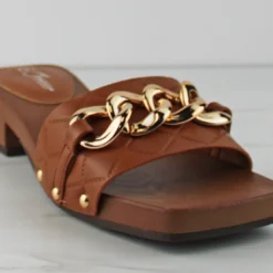 Clog 04 Women's Low Heel Wooden Sandals -sbwshoes shop Clog04 4