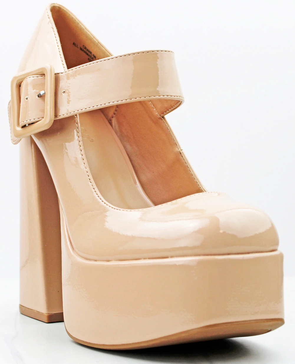 Bamboo Crane 09 Women's Platform Buckled Mary Jane Heel Pumps 1 Bamboo Crane 09 Women's Platform Buckled Mary Jane Heel Pumps