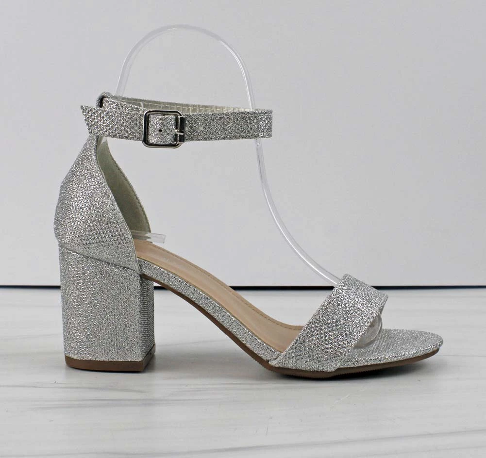 Delia-1 Women's Single Band Low Block Heeled Dress Sandals 17 Delia-1 Women's Single Band Low Block Heeled Dress Sandals - Image 17