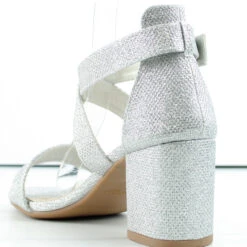 Delia 6 Womens Cross Band Low Block Dress Heel Sandals 11 Delia 6 Womens Cross Band Low Block Dress Heel Sandals -sbwshoes shop Delia6 1