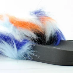 Forever Delma 32 WomensComfort Faux Fur Slip On Slides -sbwshoes shop Delma32 7