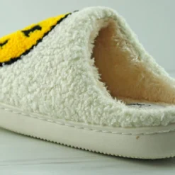 Derby 1 Women's Smiley Face Casual Comfort Slippers -sbwshoes shop Derby1 1