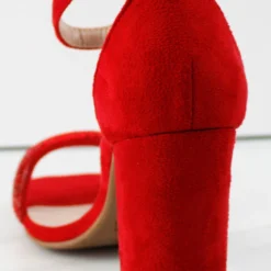 Doc 1 Women's Strappy Rhinestone Dress Chunky Heels -sbwshoes shop Doc1 3