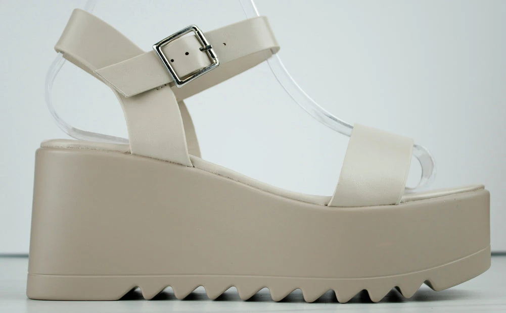 Dot 1 Womens Platform Thin Band Ankle Strap Sandals 5 Dot 1 Womens Platform Thin Band Ankle Strap Sandals - Image 5