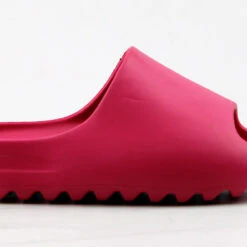 Festive Womens Casual Horizontal Grooved Outsole Slides -sbwshoes shop FestiveFuchsia 3