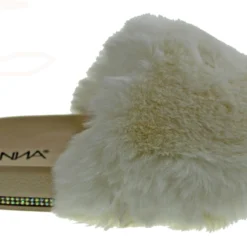 Furry Women's Ultra Soft Fluffy Slides -sbwshoes shop FurryBeige 2 scaled