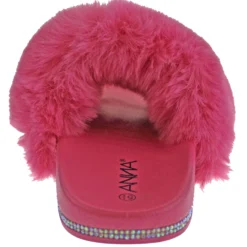 Furry Women's Ultra Soft Fluffy Slides -sbwshoes shop FurryMauve 1 0188aae5 d55f 4f33 9fab 4a4e504cf151