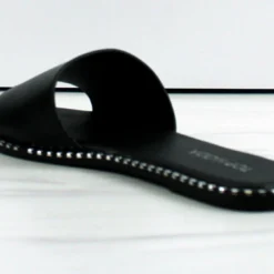 Gateth-1 Womens Rivet Detailed Slip On Sandals -sbwshoes shop Gateth 1 1