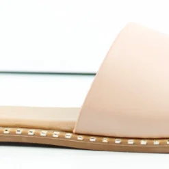 Gateth-1 Womens Rivet Detailed Slip On Sandals -sbwshoes shop Gateth1 7