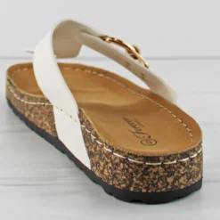 Grove 29 Women's Cork Sole Thong Slip On Sandals 8 Grove 29 Women's Cork Sole Thong Slip On Sandals -sbwshoes shop IMG 1102