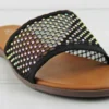 Ample 75 Womens Mesh Flat Sandals