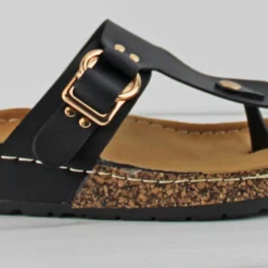 Grove 29 Women's Cork Sole Thong Slip On Sandals 10 Grove 29 Women's Cork Sole Thong Slip On Sandals -sbwshoes shop IMG 1113