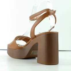 Java 7 Womens High Heel Platform Wooden Sandals -sbwshoes shop Java7 1