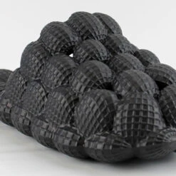 Jiele Women's Cushioned Slip On Bubble Slides