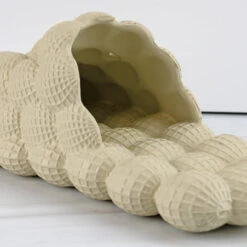 Jiele Women's Cushioned Slip On Bubble Slides -sbwshoes shop JielelCream3