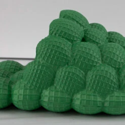 Jiele Women's Cushioned Slip On Bubble Slides -sbwshoes shop JielelGreen2