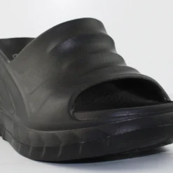 Jupiter Womens Single Band Platform Slip On Slides