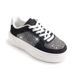 MARSEL1 - BLACK -sbwshoes shop MARSEL 1 BLACK ANGLE