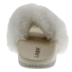 Furry Women's Ultra Soft Fluffy Slides -sbwshoes shop MG 1874