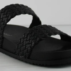 Bamboo Media 03 Woven Dual Strap Slides