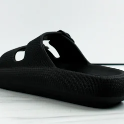 Forever Meek 03 Women's Double Strap Buckle Cloud Cushion Slides -sbwshoes shop Meek 03 2