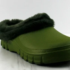 MuffinWomens Fur Lining Slip On Clogs -sbwshoes shop Muffin 5