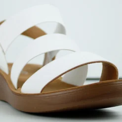 Nick-5 Womens Cross Band Open Toe Comfort Sandals -sbwshoes shop Nick 5 2