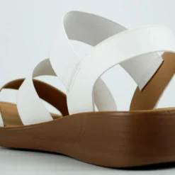 Nick-5 Womens Cross Band Open Toe Comfort Sandals -sbwshoes shop Nick 5 3