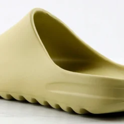 Playoff Womens Casual Horizontal Grooved Outsole Slides -sbwshoes shop PLayoffKhaki 3