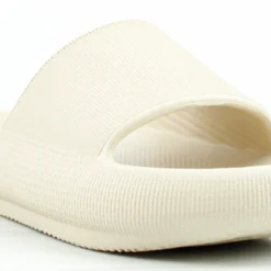 Pixel 91 Women's Cloud Wide Band Slip On Sandals