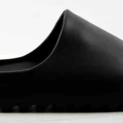 Playoff Womens Casual Horizontal Grooved Outsole Slides -sbwshoes shop PlayoffBlack 2