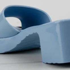 Rhea Women's Patent Slip On Chunky Low Heeled Sandals 5 Rhea Women's Patent Slip On Chunky Low Heeled Sandals -sbwshoes shop RHEA