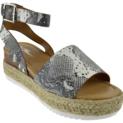 Forever Sensational 1 Womens StrappyEspadrille Wedges -sbwshoes shop Sensational1Snake 1