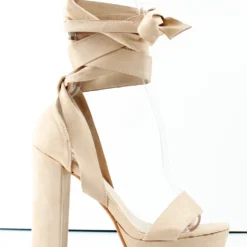 Forever Taste 92 Womens Platform Block Heel Lace Up Sandals -sbwshoes shop Taste92 8