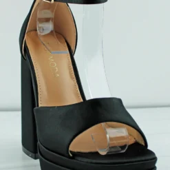 Lollie 43 Women's Platform Open Toe High Dress Heels -sbwshoes shop lollie43blk2