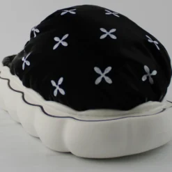 Womens Puffy Platform Plush Slippers