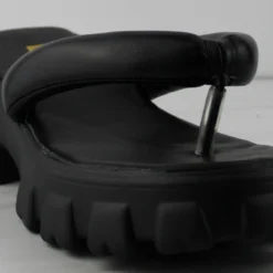 Womens Puffy Strap Platform Sandals