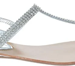 Kylie 08 Gladiator Rhinestone Thong Flat Sandals -sbwshoes shop screenshot 2019 12 15 kylie 08 gladiator rhineston