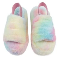 Warmness 02 Womens Super Soft Ankle Strapped Slides -sbwshoes shop wamrness color 1